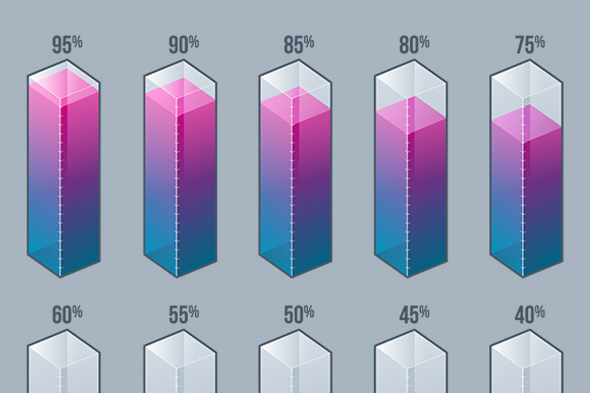 Bar Graph Chart. Infographic Element, an Object Graphic by Shurik76 (Photo 2 of 2)