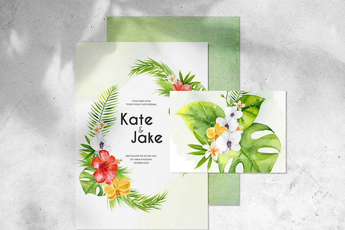 Tropical Elegance. Watercolors, a Decorative Illustration by Liliia Polos Illustration (Photo 7 of 12)