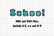Back to School Breath OTF PNG SVG, a Symbol Font by DREAMs Soul G. (Thumbnail 5 of 5)