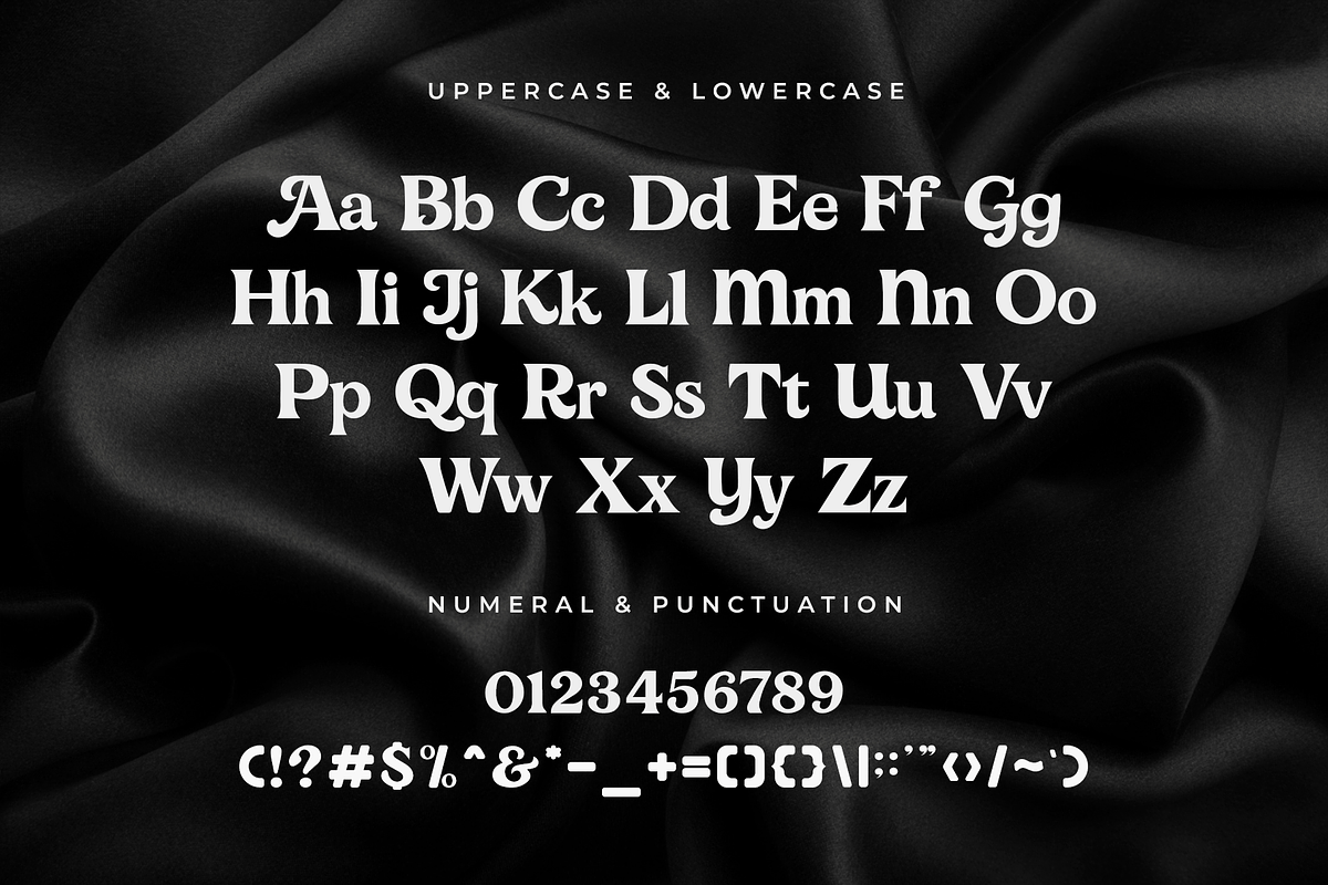 Adelline – A Luxury Serif Font, a Serif Font by overlaytemplates (Photo 4 of 5)