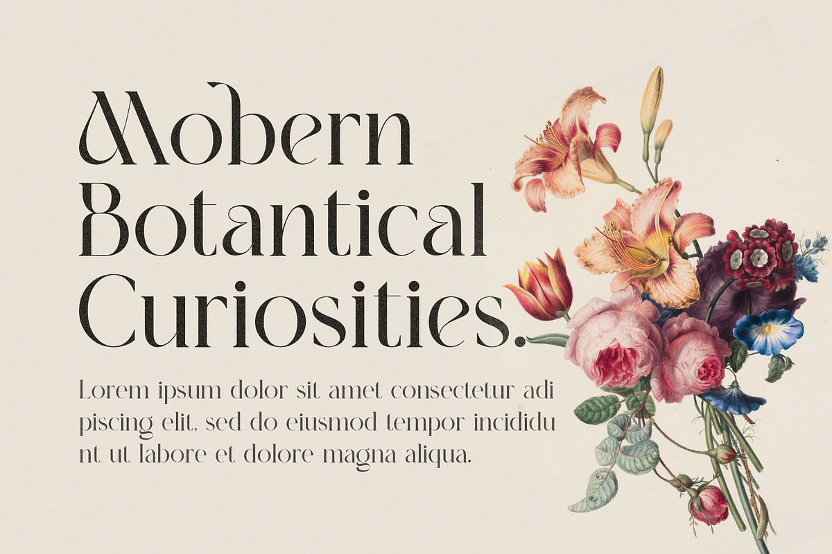 BOSHE Modern Serif Font, a Serif Font by BOOSH Studio (Photo 9 of 12)