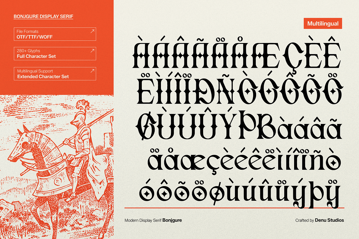 Bonjgure | Modern Display Serif, a Serif Font by Denustudios (Photo 10 of 11)