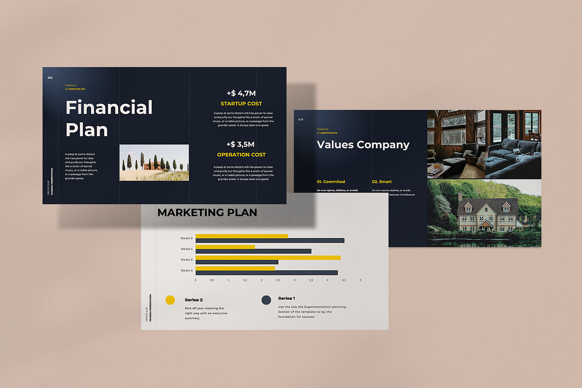 Tapanuli Business Plan - Powerpoint, a Presentation Template by Surotype (Photo 5 of 10)