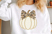 Preppy Camo Pumpkin Coquette Fall, an Illustration by Craft Nest (Thumbnail 3 of 6)