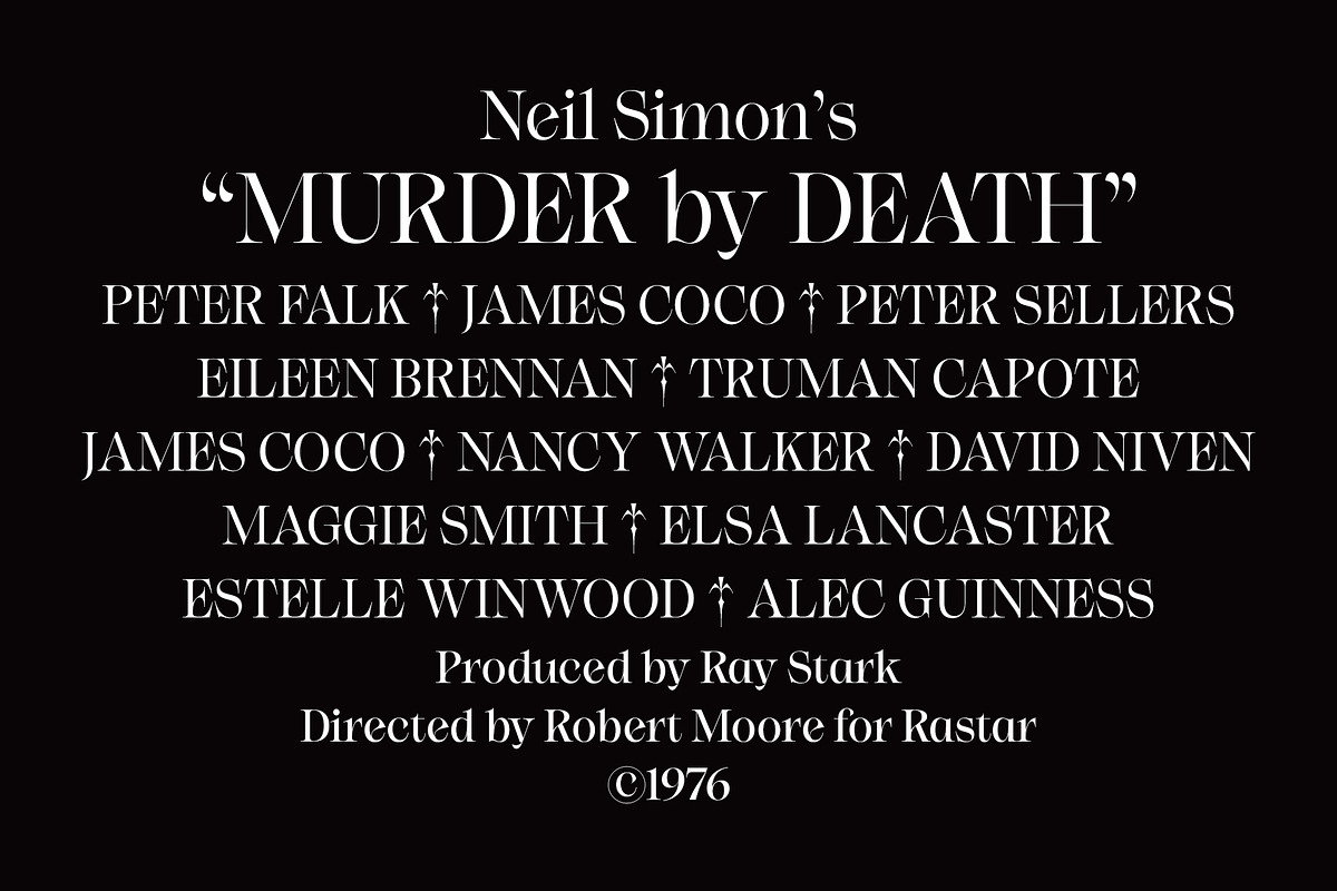 Niven, a Font by Simon Walker (Photo 2 of 7)