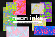 Neon Inks Retro Textures 7000px+, a Texture Graphic by angelainthefields (Thumbnail 1 of 7)