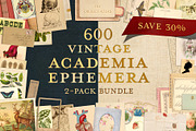 BUNDLE: 600 Academia Ephemera, an Object Graphic by The Object Atlas (Thumbnail 1 of 16)