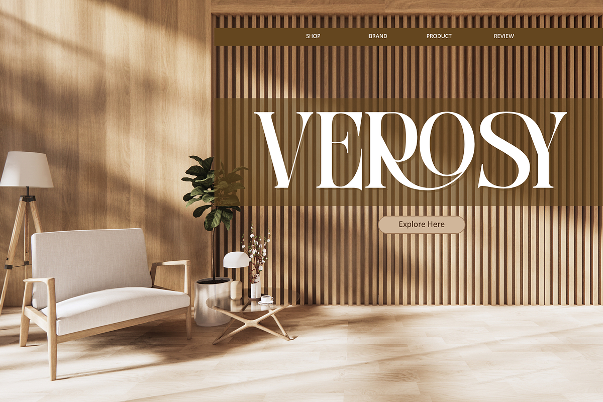 Bitho Luxury - Modern Logo Font, a Serif Font by Nirmana Visual (Photo 11 of 11)
