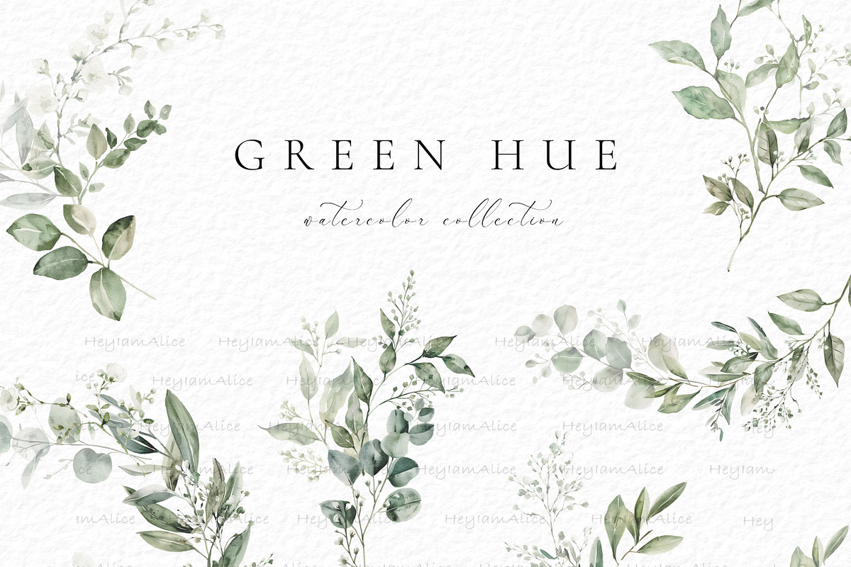 Greenery Eucalyptus, a Decorative Illustration by heyiamalice (Photo 2 of 11)