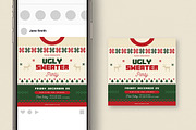 Ugly Sweater Christmas Flyer Set, a Flyer Template by VectorVactory (Thumbnail 3 of 4)