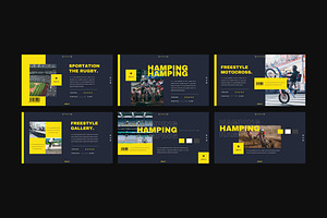 Hamping Sport Google Slide Template