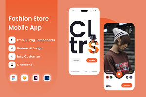 Cultures - Fashion Store Mobile App