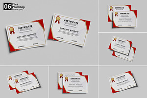 Realistic Certificate Mockup, an Advertising Mockup by GraphicWindow