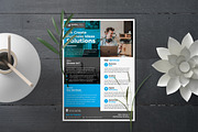 Corporate Theme Business Flyer, a Flyer Template by Graphiexperto (Thumbnail 4 of 6)