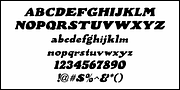 Tenement JNL, a Serif Font by Jeff Levine Fonts (Thumbnail 5 of 5)