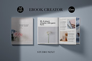 eBook Canva Template - ASTRID, a Magazine Template by Studio Next (Thumbnail 1 of 15)