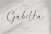 Gabitta – Handwritten Script Font, a Handwritten Font by BrandSemut (Thumbnail 1 of 11)