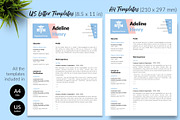 Nurse CV Bundle / Resume - Adeline, a Resume Template by Templates Design Co. (Thumbnail 8 of 17)