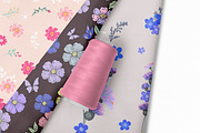 Liberty Floral Seamless Patterns, a Pattern Graphic by FleurArt (Thumbnail 6 of 6)