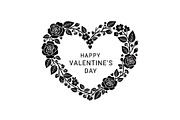 50 Valentine Day Silhouette Pack, an Illustration by Designs_River (Thumbnail 23 of 51)