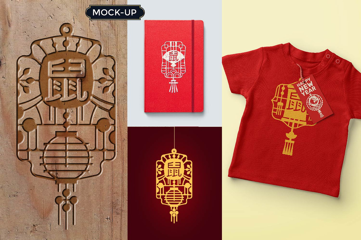 Chinese New Year Decorations SVG, an Illustration by defarmerdesign (Photo 7 of 7)