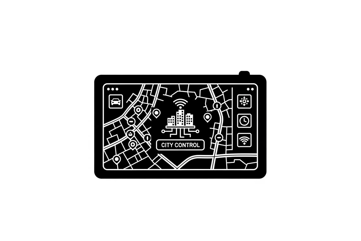 Smart Traffic Control Map Set, a Graphic by musafir_fashion (Photo 9 of 13)