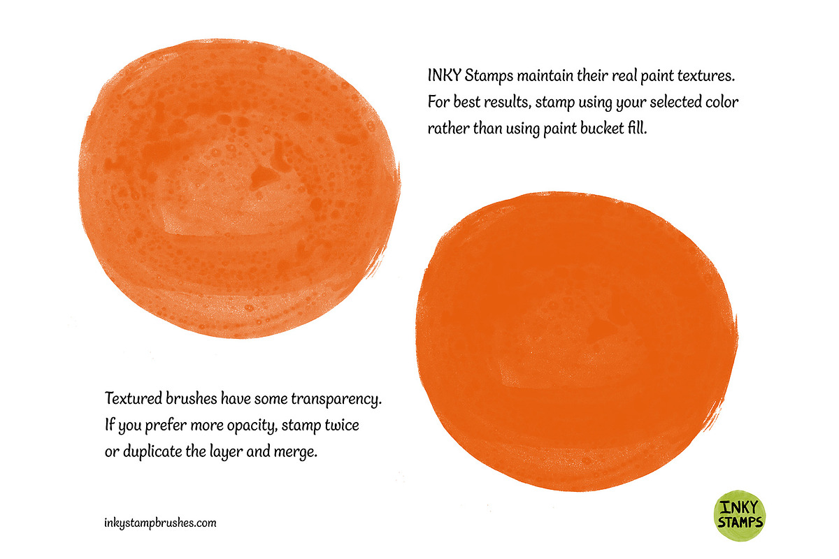 Geometric Stamp Brushes - Procreate, a Brush Add-On by INKY STAMP BRUSHES (Photo 10 of 10)