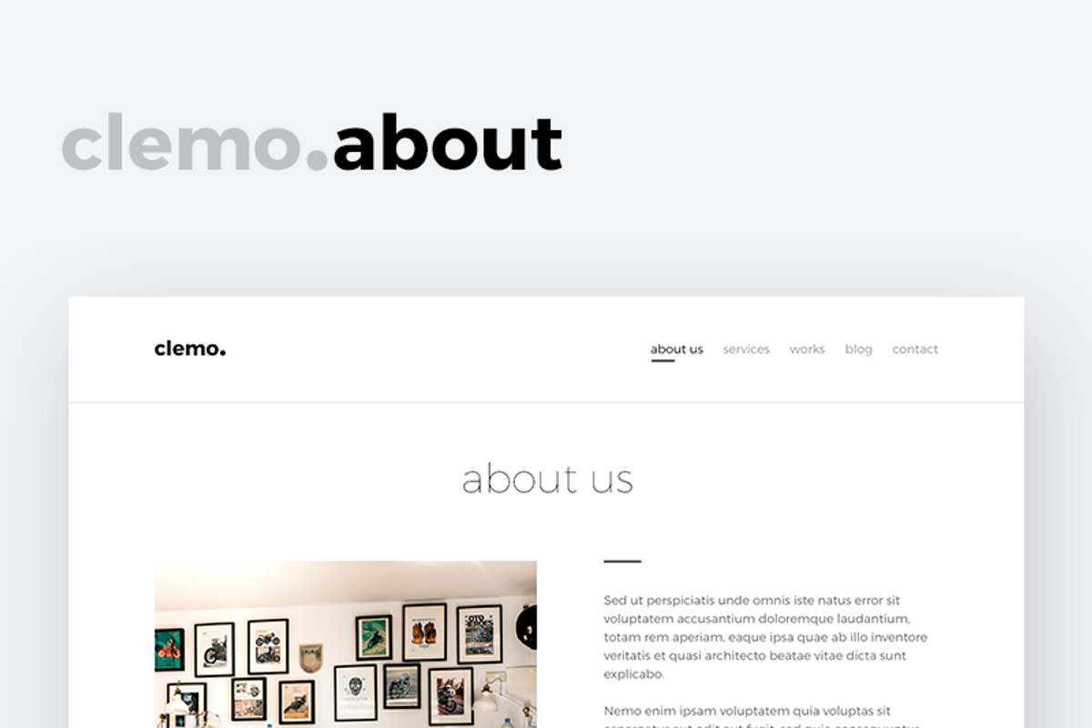 Clemo - Multipurpose PSD Template, a Websites & App Template by uispot (Photo 3 of 10)