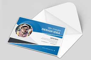 Post Card Template Design