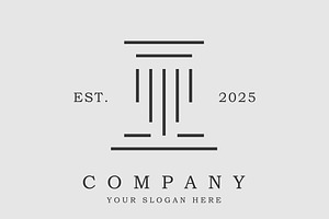 Museum Monument Logo Design Icon, a Branding & Logo Template by Morvana Crew