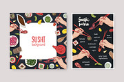Sushi, hand drawn bundle, a Food Illustration by Good Studio (Thumbnail 14 of 32)