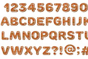 Gingerbread Alphabet, an Illustration by Girardspeed Designs (Thumbnail 2 of 2)