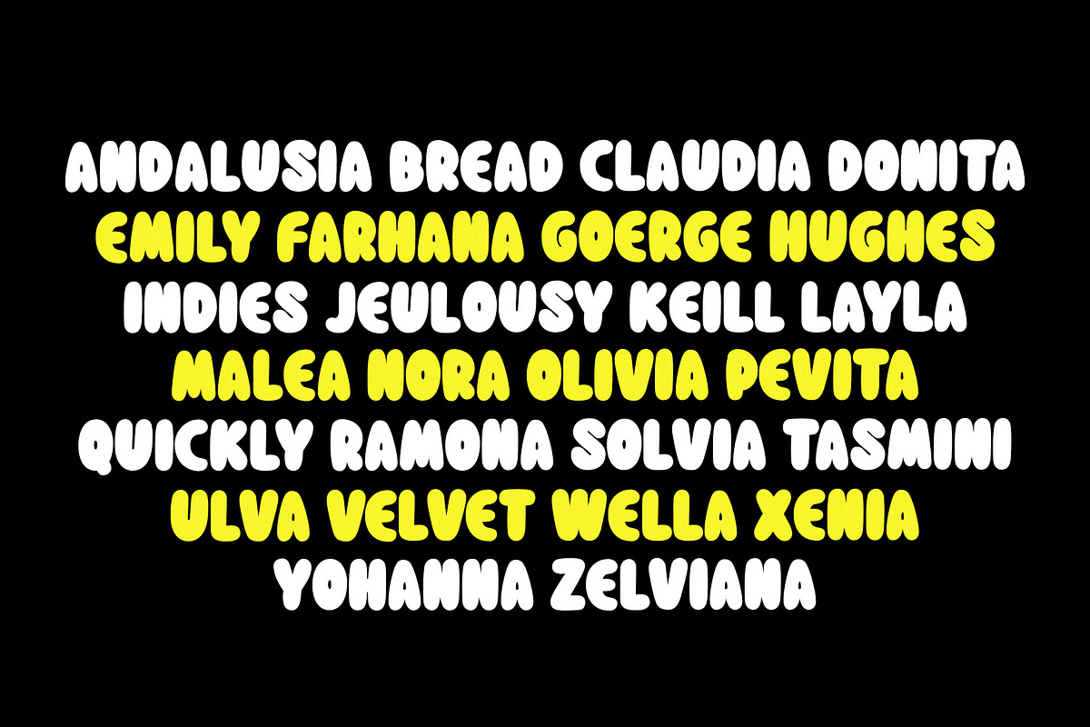 Hook Eyes - Display Font, a Font by HIRO.std (Photo 9 of 10)