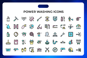 Power Washing Icons, an Icon by Wencory