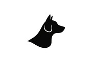 Dog Portrait Silhouette Bundle, an Illustration by jahid234 (Thumbnail 32 of 37)