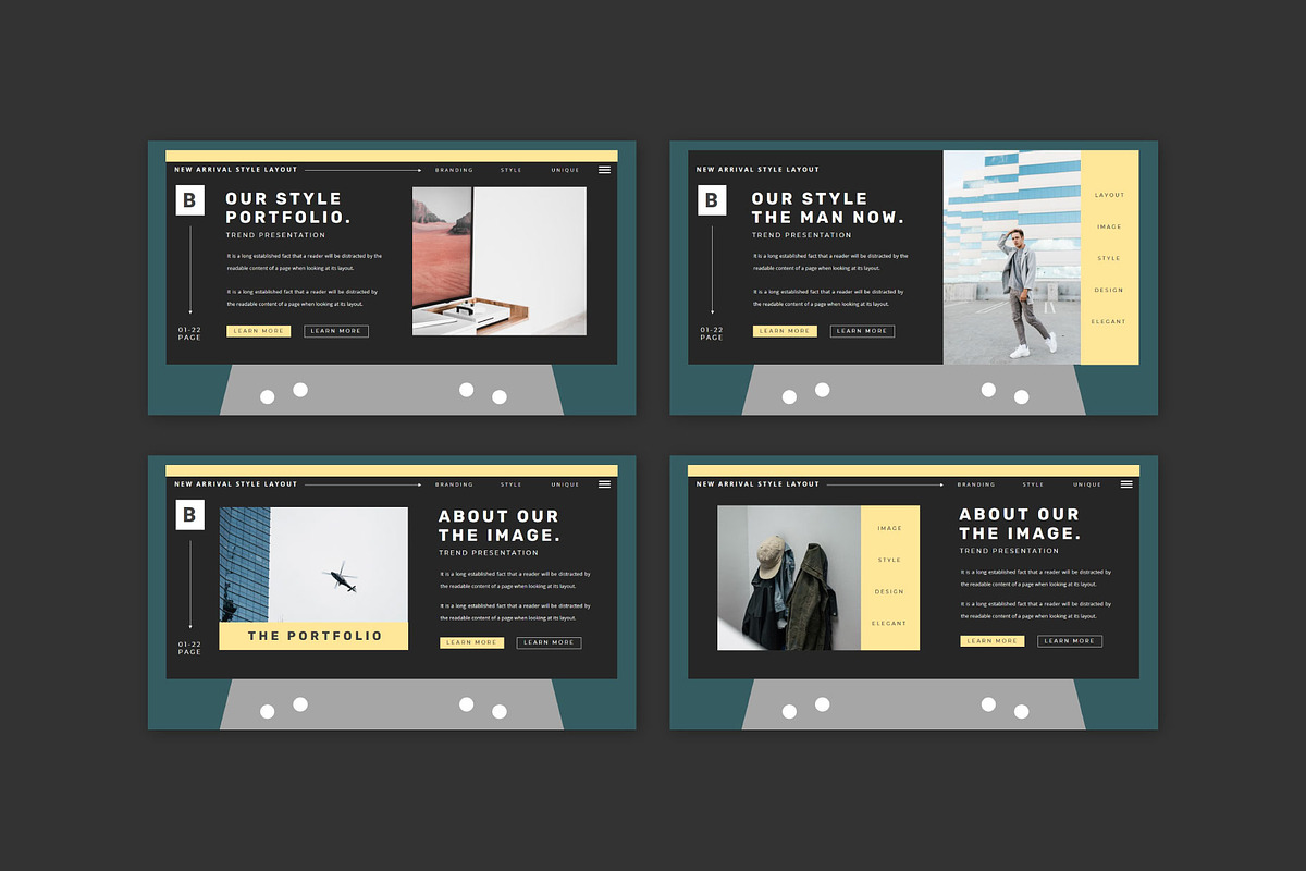 CENTRAL Powerpoint Template, a Presentation Template by GridlineType (Photo 4 of 9)