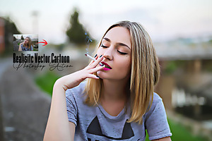 Vector Cartoon Photoshop Action, an Action Add-On by Photoshop Action