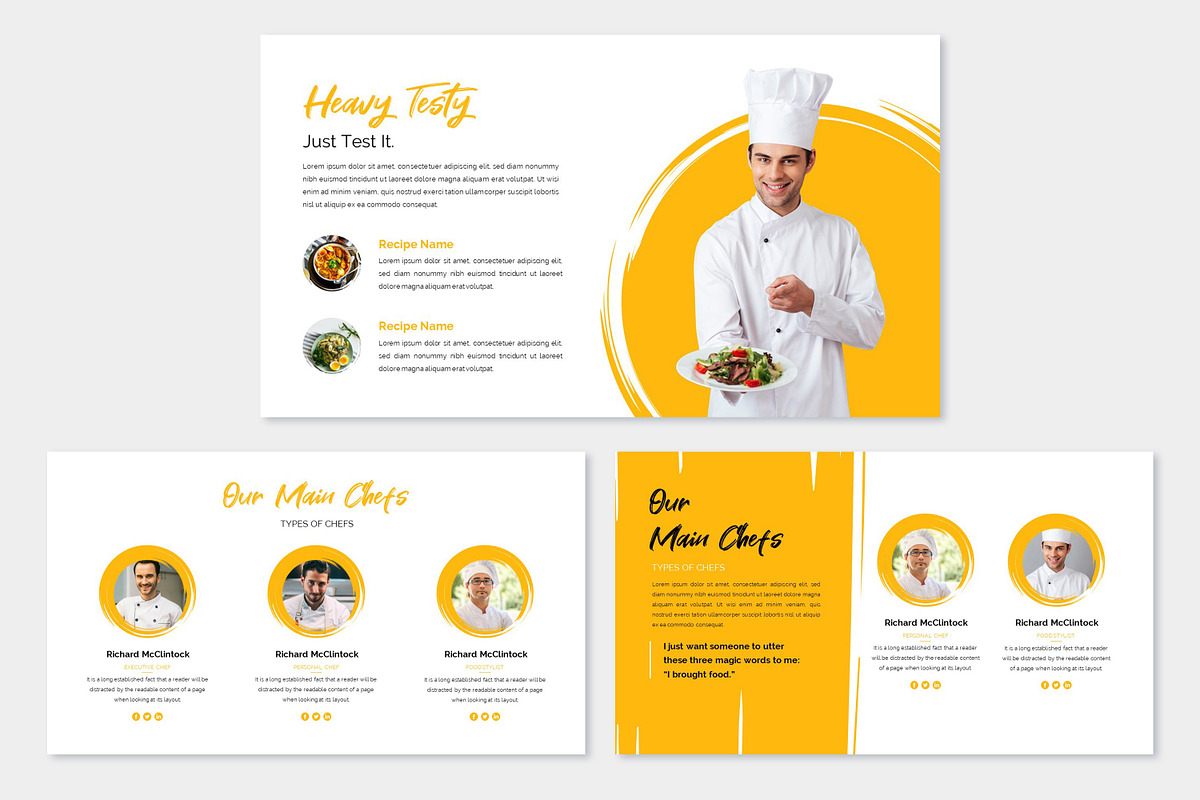 Foodish Powerpoint Presentation, a Presentation Template by zahidhossainalif (Photo 15 of 16)