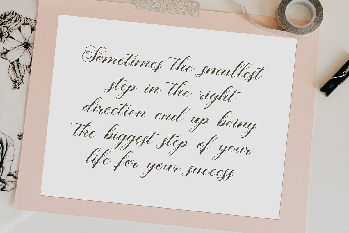 Eliyamoli script, a Script Font by Sulthan Studio (Photo 8 of 9)