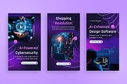 Artificial Intelligence Stories, a Social Media Template by Brandify Studio (Thumbnail 3 of 3)
