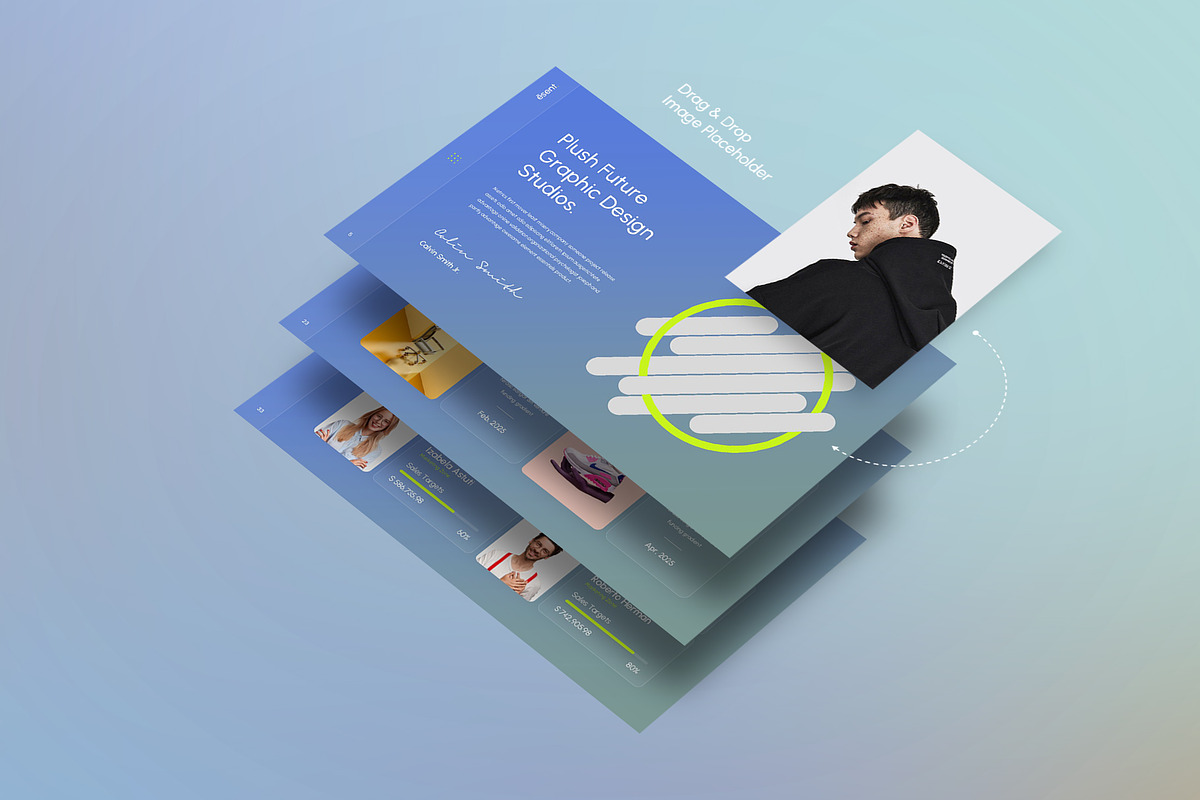 Esent Presentation Template Design preview 8