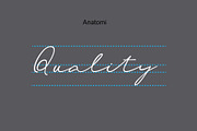 oliver quin - handwriting script, a Script Font by Gittype (Thumbnail 7 of 12)