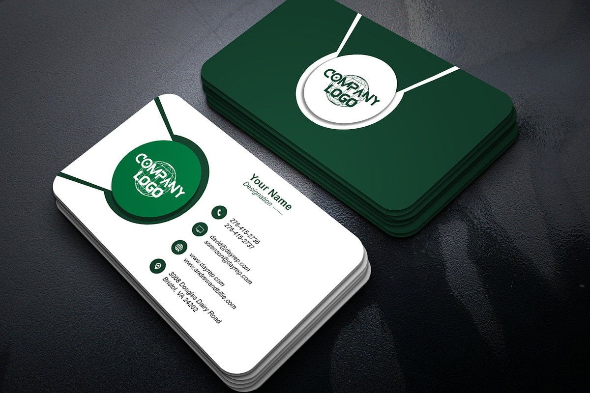 Freelancer Business Card Template PSD