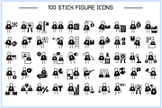 Funny Office Employee Stick Figures, a Work Illustration by Designfour (Thumbnail 3 of 8)