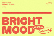 Holidough | Rounded, a Sans Serif Font by ClevUs (Thumbnail 2 of 12)