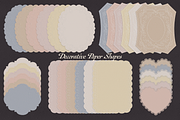 Valencia - Embossed Papers & Frames, a Texture Graphic by lerinartstudio (Thumbnail 4 of 13)