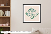 Procreate Stamps - Forget-Me-Not, a Brush Add-On by Gabba Delgado (Thumbnail 3 of 4)