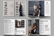 Fashion Magazine Brand Showcase, a Magazine Template by MightyDesign (Thumbnail 2 of 6)
