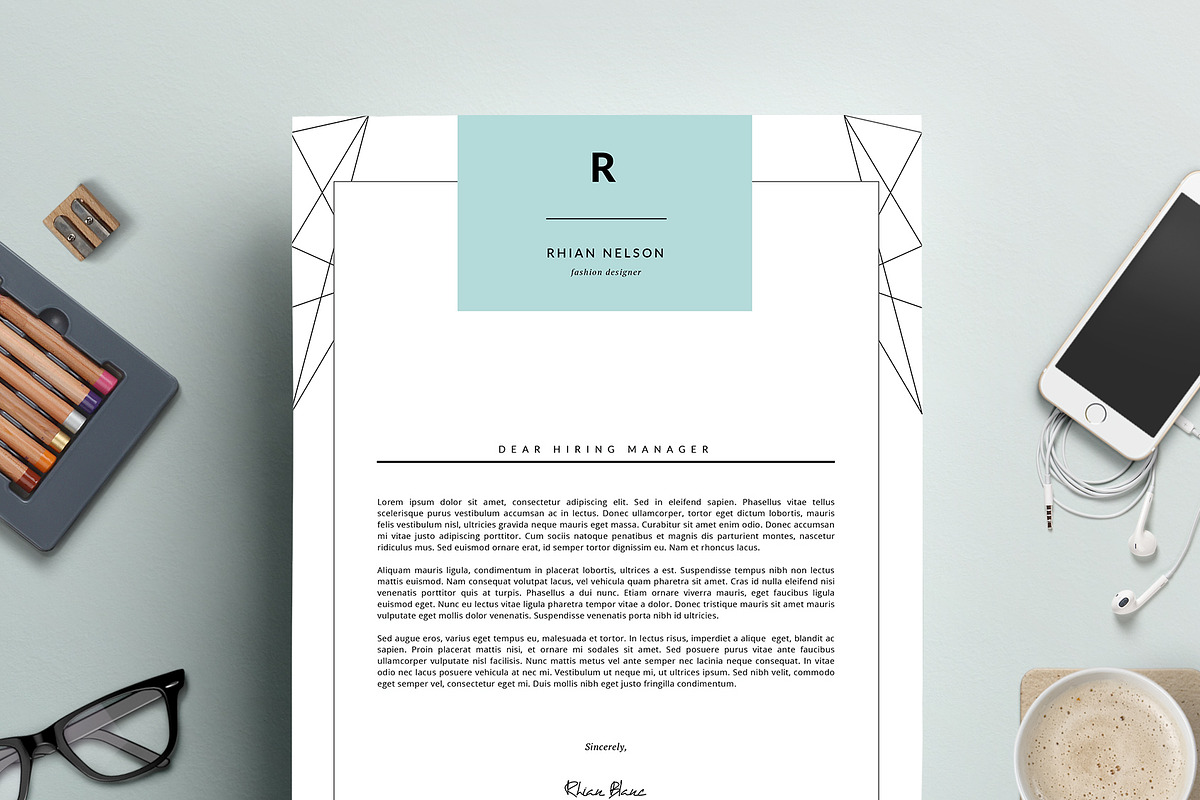 Modern Resume & Cover Letter MS Word, a Resume Template by This Paper Fox (Photo 3 of 5)