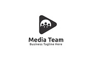 Media Team Logo Template, a Branding & Logo Template by Logo20 (Thumbnail 2 of 2)